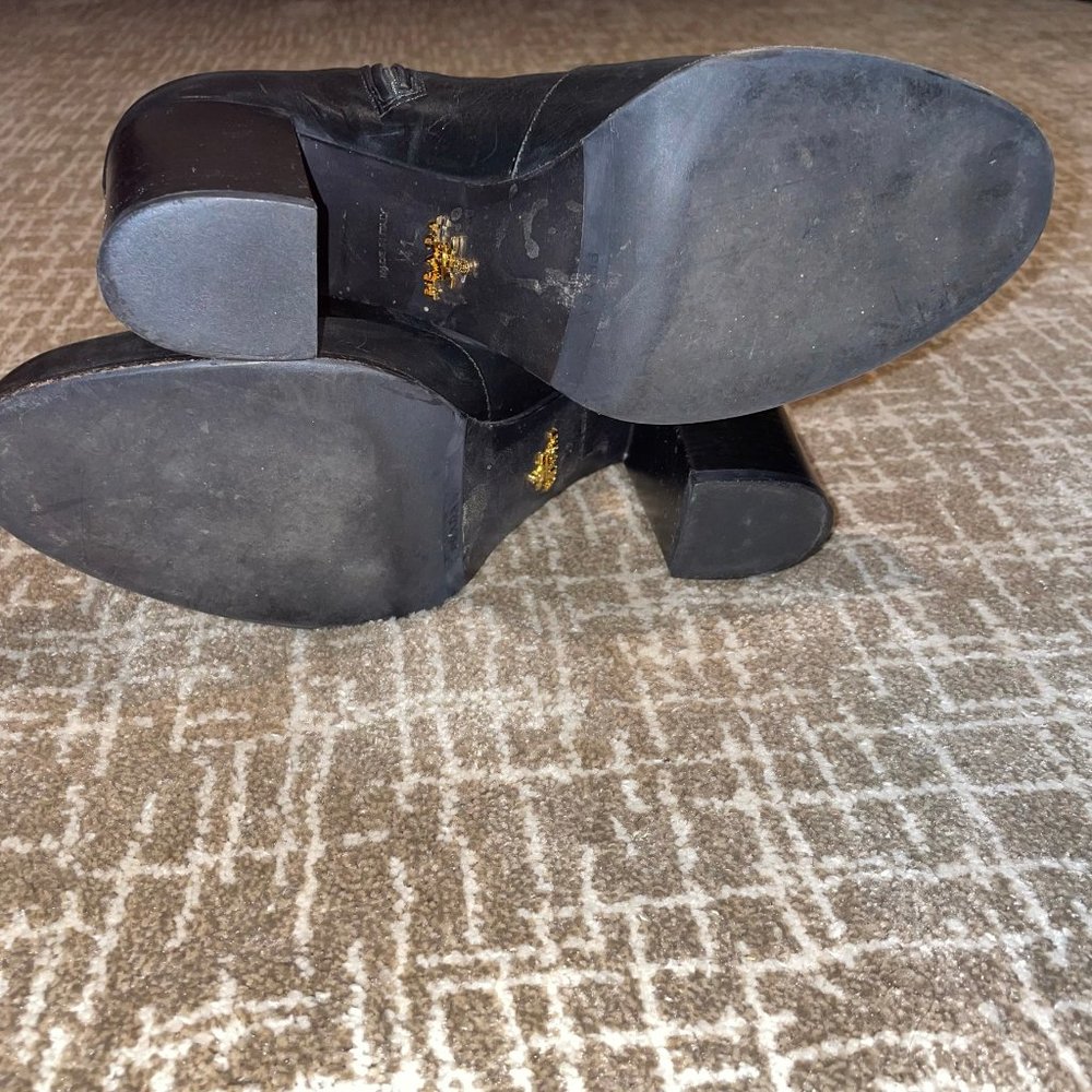 Prada Over the Knee Leather Boots - Picture 4 of 15